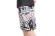 Jordan Dri-FΙΤ Printed Sport Diamond Παιδική Μπασκετική Βερμούδα Λευκή, Μαύρη, Κόκκινη