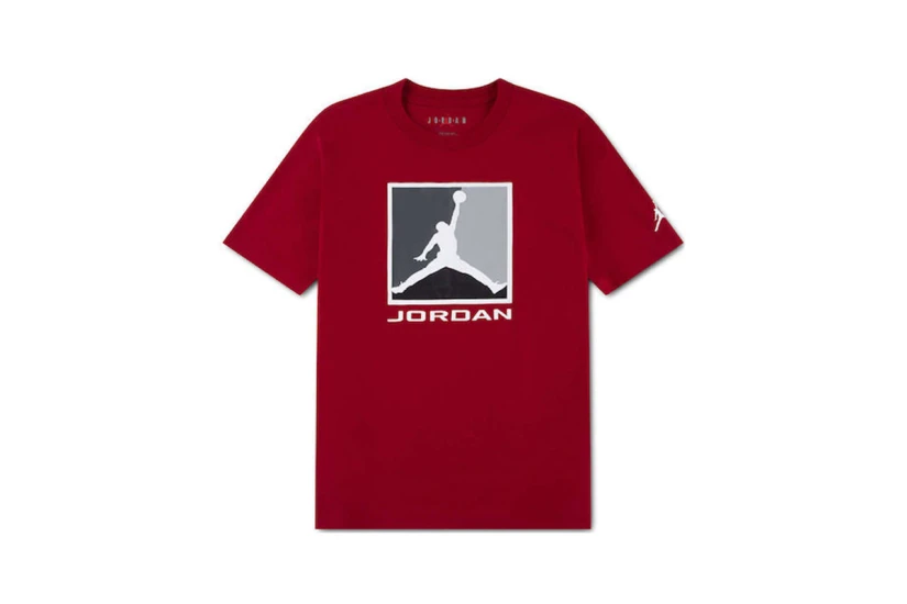 Jordan Flight Essentials Boxed Logo 3.0 Παιδικό Κοντομάνικο T-Shirt Κόκκινο