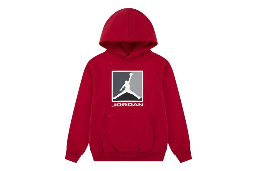 Jordan Essentials Fleece Baseline Παιδικό Φούτερ με Κουκούλα