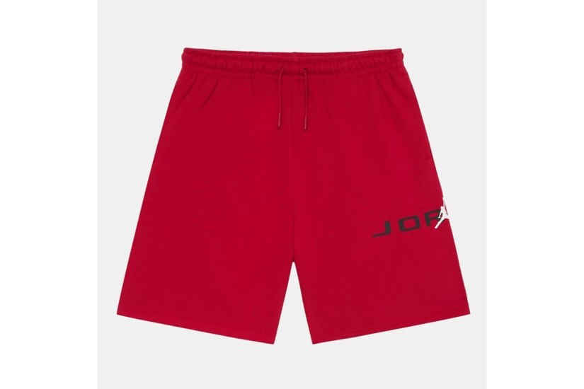 Jordan Baseline Fleece Παιδικό Αθλητικό Σορτς Κόκκινο