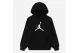 Jordan Brooklyn Fleece Παιδικό Φούτερ με Κουκούλα Μαύρο