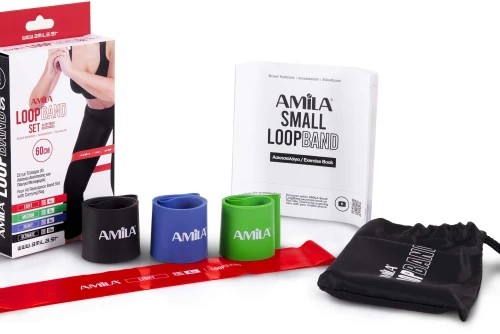 Amila Σετ Λάστιχα Αντίστασης Amila Small Loopband Light - Ultimat (96605)