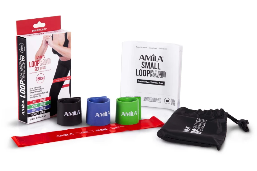 Amila Σετ Λάστιχα Αντίστασης Amila Small Loopband Light - Ultimat (96605)