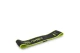 Amila Fabric Hipband Medium Λάστιχo Αντίστασης Μαύρο, Κίτρινο