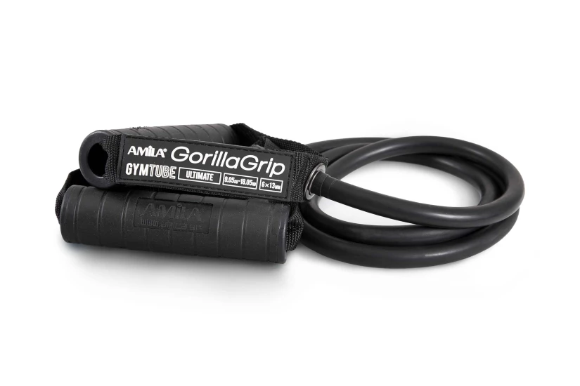 Amila Gymtube Gorilla Grip Λάστιχo Αντίστασης Ultimate Μαύρο