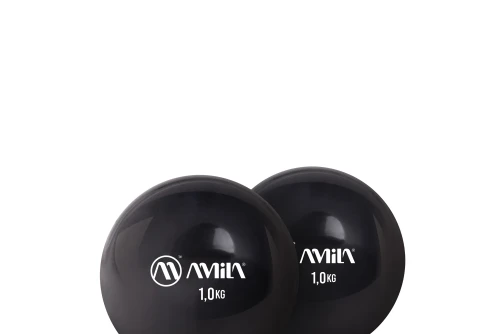 Amila Amila Palm Ball Two-Pack 1,0Kg Μαύρο (96722)