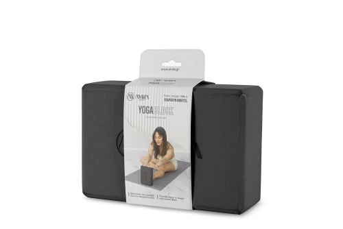 Amila Τούβλο Yoga Amila Brick Μαύρο (96842)