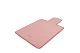 Amila Πετσέτα Αντιολισθητική Pilates Trinity - Rose Pink (96911)