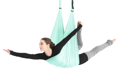 Amila Ύφασμα Aerial Yoga Hammock Iris Nylon 40D 5 M ? Mint (96923)