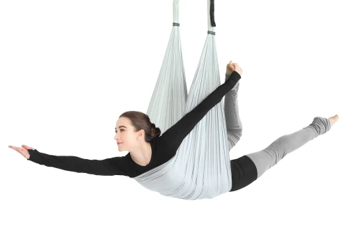 Amila Ύφασμα Aerial Yoga Hammock Iris Nylon 40D 5 M ? Ice (96924)