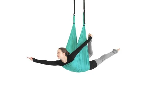 Amila Ύφασμα Aerial Yoga Hammock Iris Nylon 40D 5 M ? Emerald (96925)