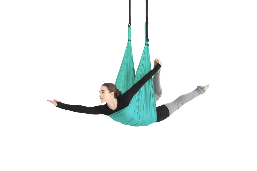 Amila Ύφασμα Aerial Yoga Hammock Iris Nylon 40D 5 M ? Emerald (96925)