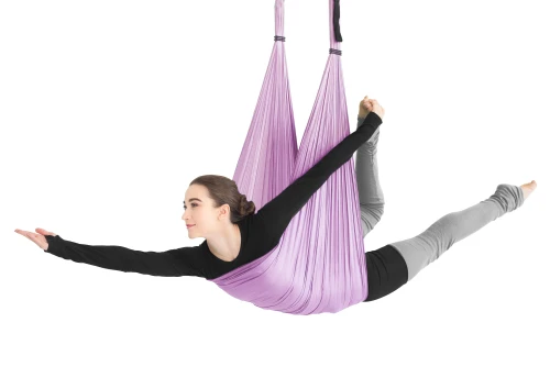 Amila Ύφασμα Aerial Yoga Hammock Iris Nylon 40D 5 M ? Violet (96926)