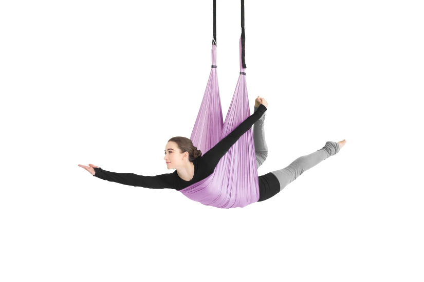 Amila Ύφασμα Aerial Yoga Hammock Iris Nylon 40D 5 M ? Violet (96926)