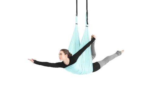 Amila Ύφασμα Aerial Yoga Hammock Iris Nylon 40D 5 M ? Baby Blue (96927)