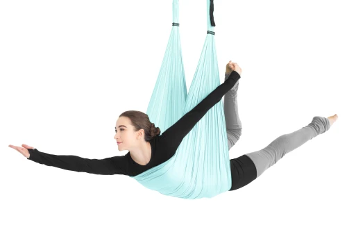 Amila Ύφασμα Aerial Yoga Hammock Iris Nylon 40D 5 M ? Baby Blue (96927)