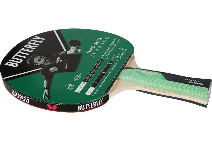 Amila Ρακέτα Ping Pong Butterfly Timo Boll Smaragd (97163)
