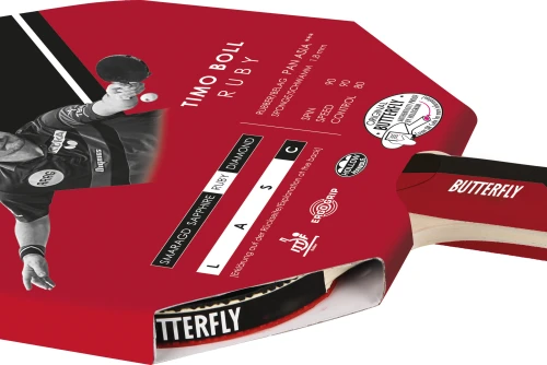 Amila Ρακέτα Ping Pong Butterfly Timo Boll Ruby (97165)