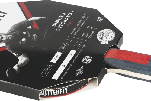 Amila Ρακέτα Ping Pong Butterfly Dimitrij Ovtcharov Ruby (97169)