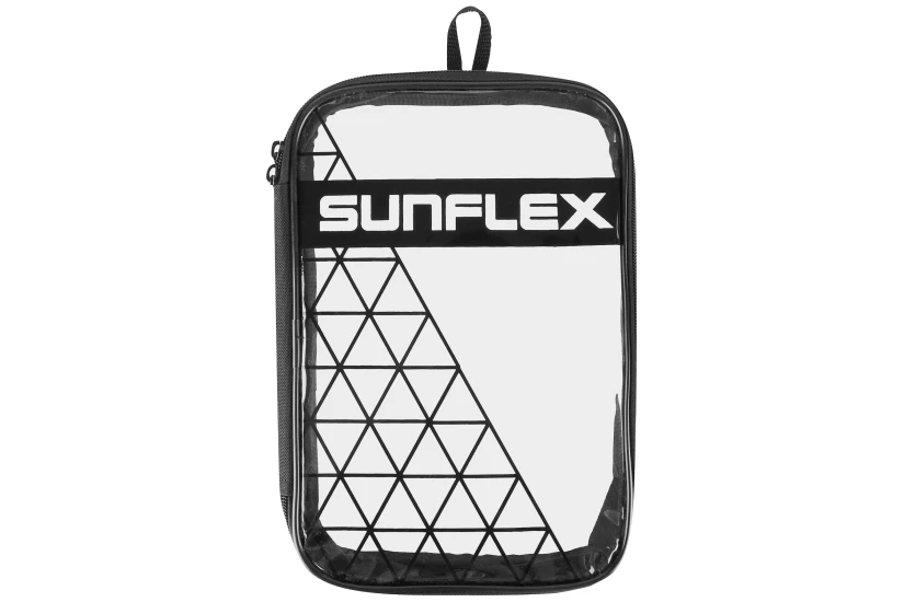 Amila Θήκη Ρακετών - Μπαλών Ping Pong Sunflex Double Διάφανη (97272)