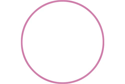 Amila Χούλα-Χουπ Hq 60Cm - Φ19Mm - 230Gr, Ροζ (98802)