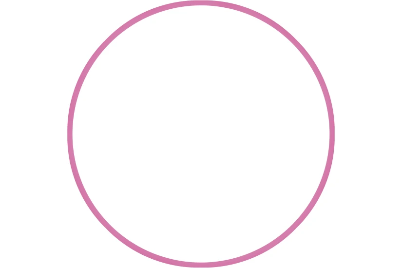 Amila Χούλα-Χουπ Hq 60Cm - Φ19Mm - 230Gr, Ροζ (98802)