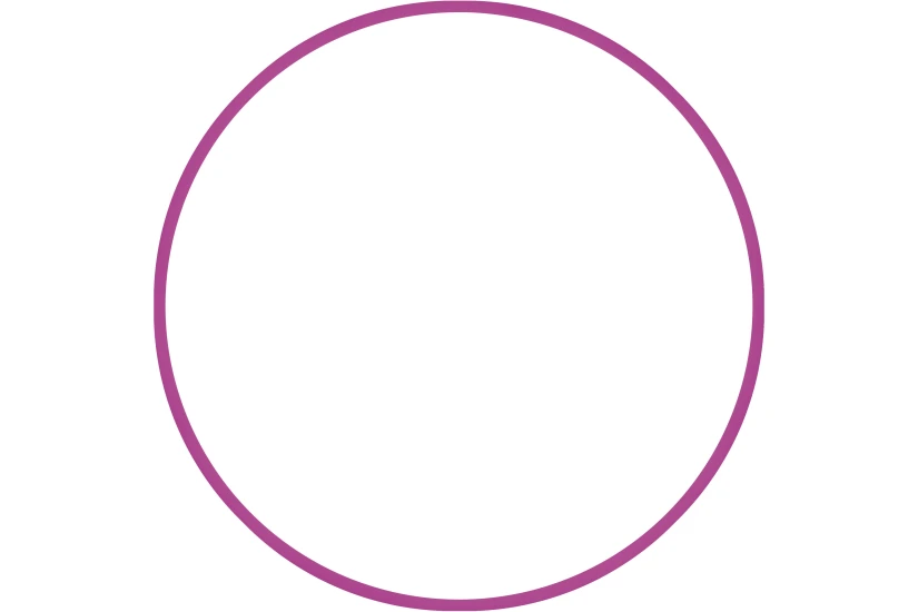 Amila Χούλα-Χουπ Hq 70Cm - Φ19Mm - 280Gr, Φούξια (98807)