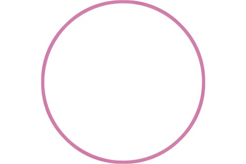 Amila Χούλα-Χουπ Hq 70Cm - Φ19Mm - 280Gr, Ροζ (98808)