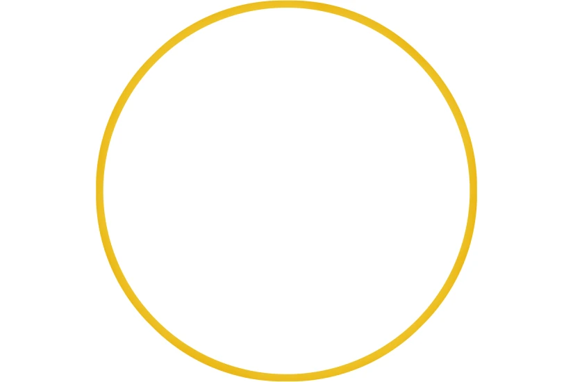 Amila Χούλα-Χουπ HQ Κίτρινο 70cm Φ19mm 280gr