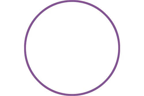 Amila Χούλα-Χουπ Hq 70Cm - Φ19Mm - 280Gr, Μωβ (98813)