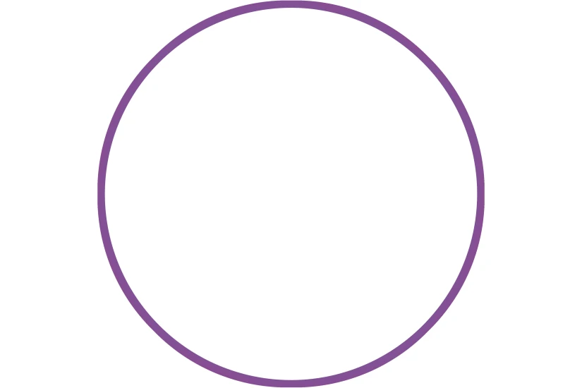 Amila Χούλα-Χουπ Hq 70Cm - Φ19Mm - 280Gr, Μωβ (98813)