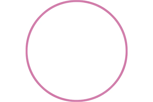 Amila Χούλα Χουπ Hq 80Cm - Φ19Mm - 330Gr, Ροζ (98816)