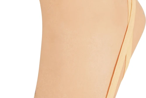 Amila Παπούτσια Ρυθμικής Γυμναστικής Μύτης Microfiber Tan, Νο35 (98872)