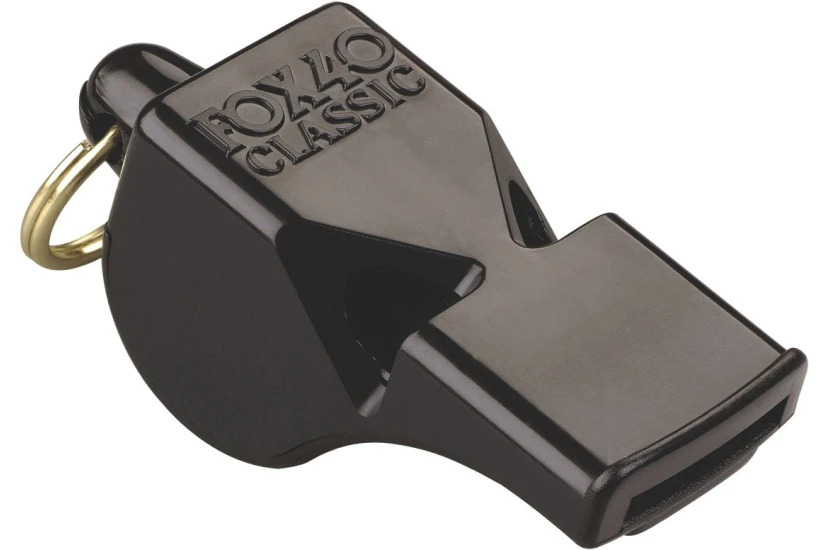 Amila Σφυρίχτρα Fox40 Classic Μαύρη (99000008)