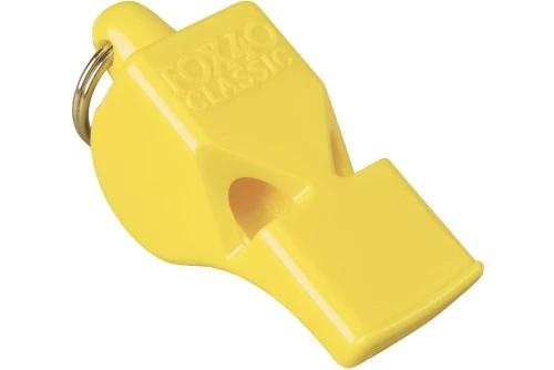 Amila Σφυρίχτρα Fox40 Classic Safety Κίτρινη Με Κορδόνι (99030208)