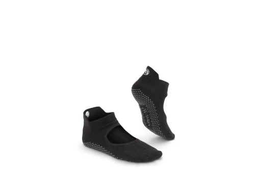 Amila Γυναικείες Κάλτσες Pilates Yoga Balu 35-38 ? Μαύρο (99865)