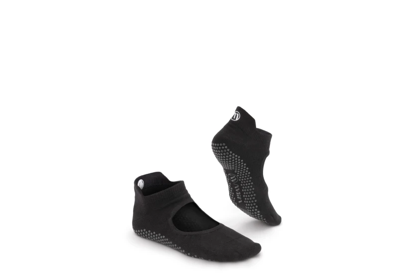 Amila Γυναικείες Κάλτσες Pilates Yoga Balu 39-42 ? Μαύρο (99866)