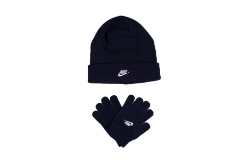 Nike 2-Piece Set Σκουφάκι Χειμερινό Με Γάντια (9A2961 695)