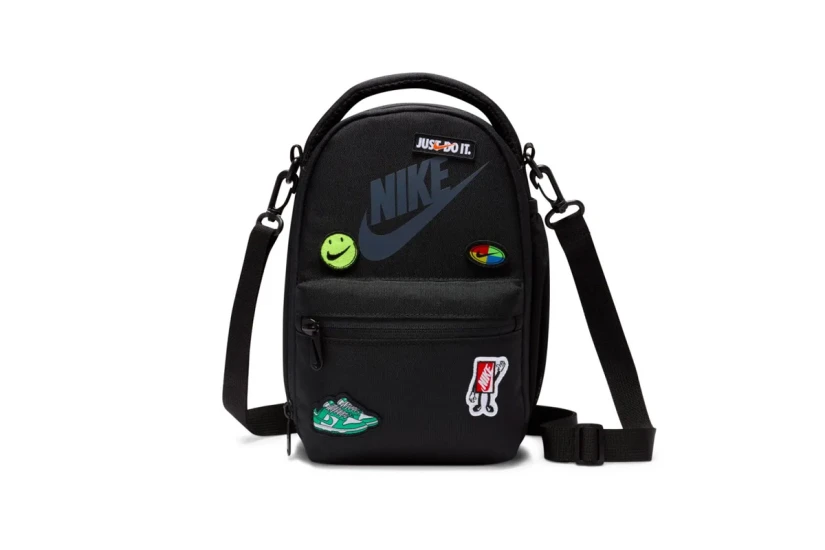 Nike Patch Lunch Tote Παιδική Τσάντα Φαγητού Μαύρη, Διάφορα Χρώματα 4L