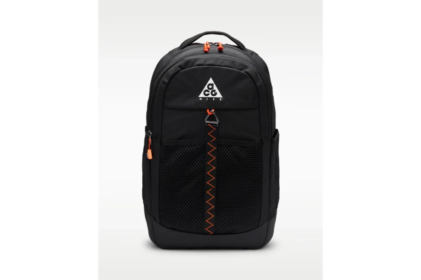 Nike ACG Explore Unisex Backpack Μαύρο, Πορτοκαλί, Λευκό 19L