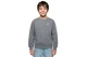 Jordan Brooklyn Fleece Essentials Παιδική Μακρυμάνική Μπλούζα με Λαιμόκοψη Γκρι