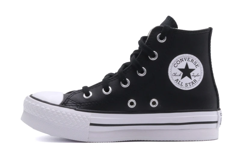 Converse Chuck Taylor All Star Lift Platform Leather Sneakers