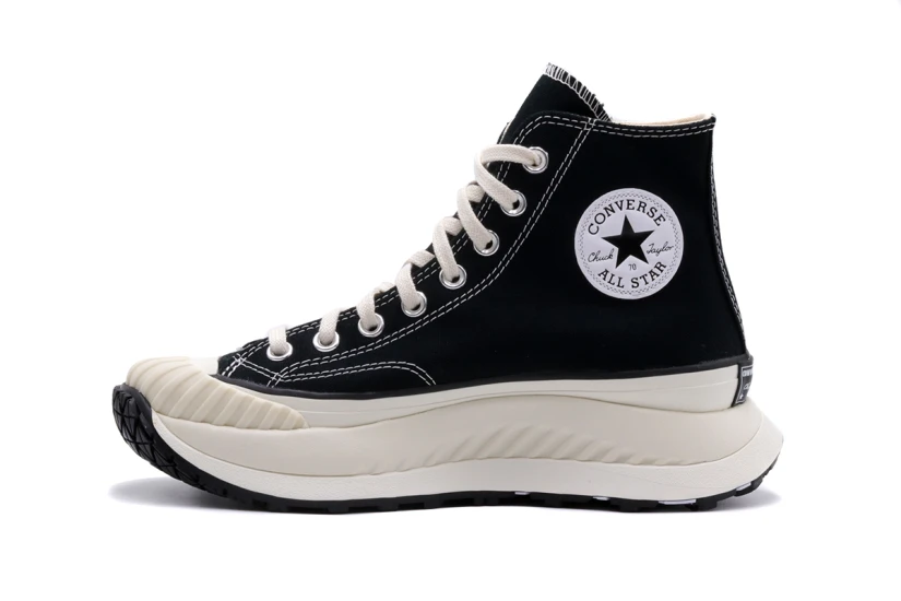 Converse Chuck Taylor 70 At-Cx Hi Unisex Μποτάκια Μαύρα, Λευκά