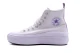 Converse Chuck Taylor All Star Move Platform Sneakers Λευκά, Μωβ
