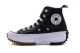 Converse Run Star Hike Hi Γυναικεία Μποτάκια Μαύρα (A04292C)