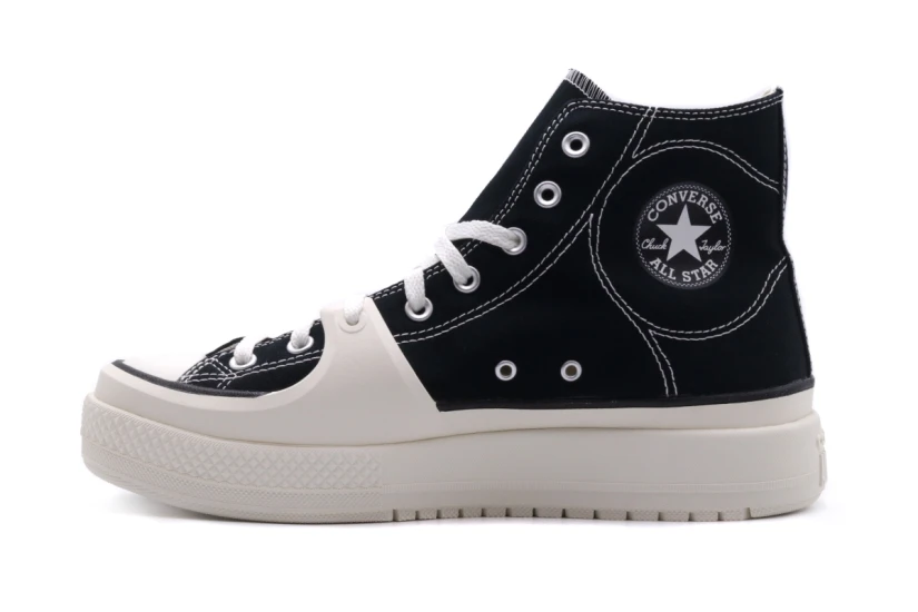 Converse Chuck Taylor Construct Hi Ανδρικά Παπούτσια Μαύρα