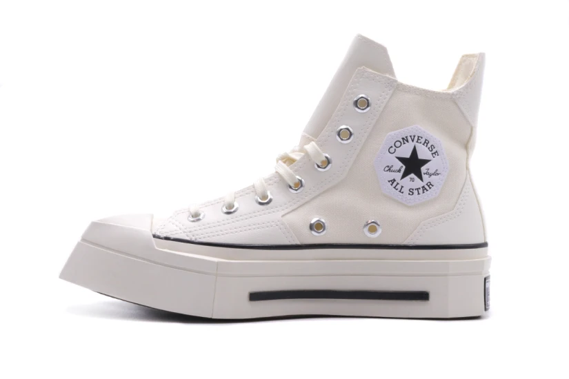 Converse Chuck 70 De Luxe Squared Hi Παπούτσια Εκρού (A06436C)