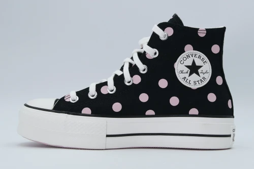 Converse Chuck Taylor All Star Lift Hi Polka Dots Sneakers (A10688C)