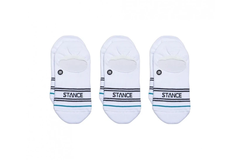 Stance Basic Σοσόνια Λευκά 3 Ζευγάρια