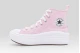 Converse Chuck Taylor All Star Move Platform Canvas Παιδικά Sneakers Ροζ, Λευκά
